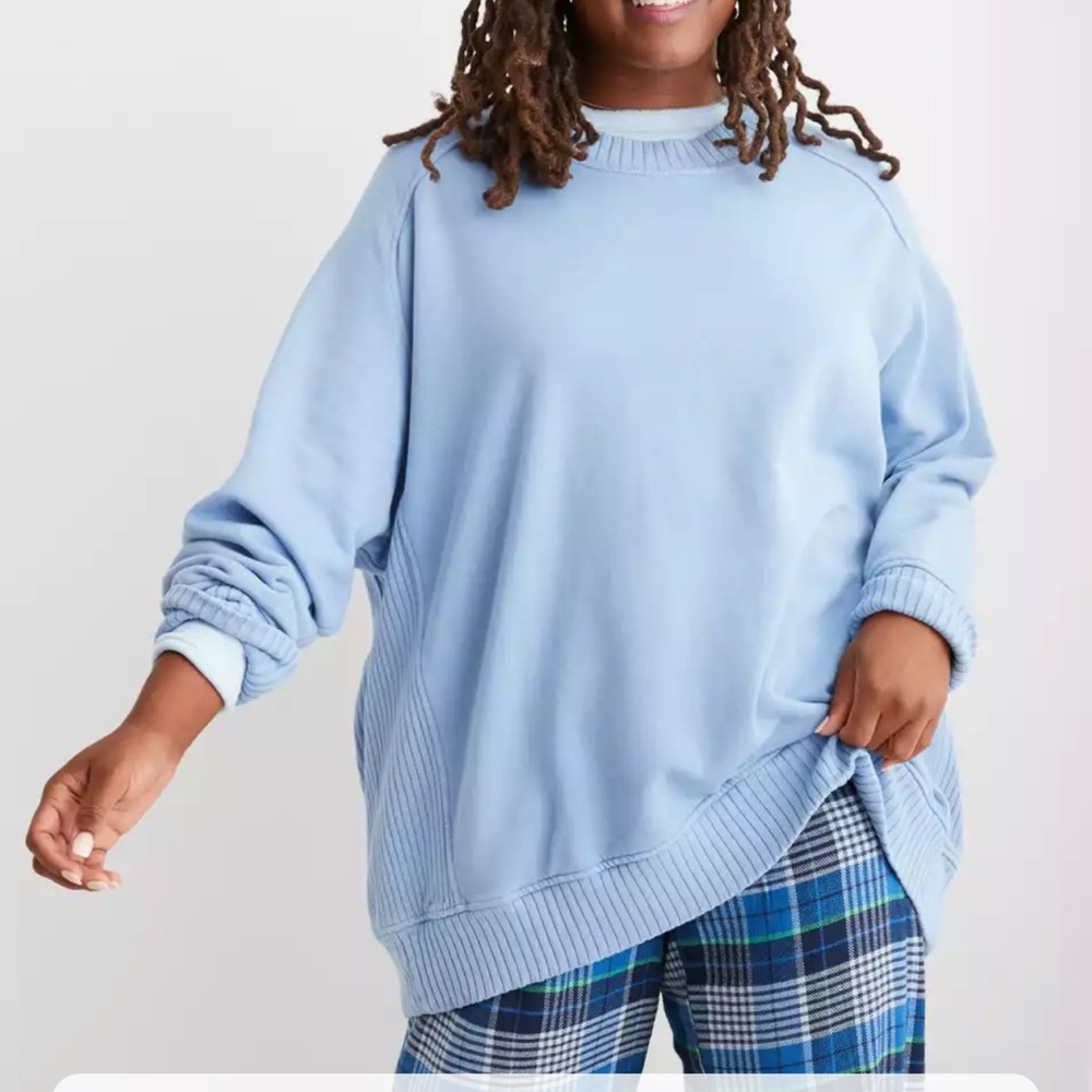 Aerie Down To Earth Crew Sweatshirt